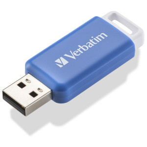 Verbatim V DataBar USB 2.0 Drive USB-Stick 64GB Blau 49455 USB 2.0