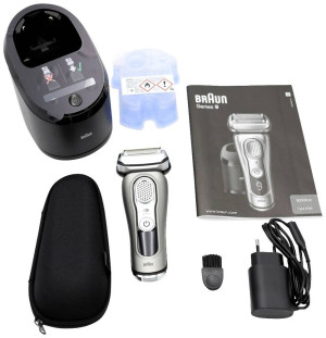 Braun Series 9 9365cc Folienrasierer Silber