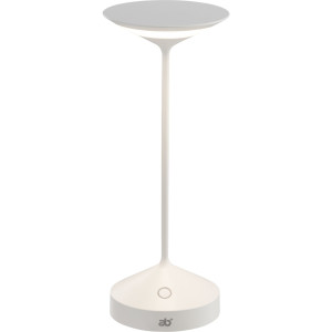 ab+ by Abert Tempo tragbare Tischleuchte weiss