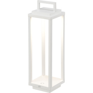 ab+ by Abert Resort tragbare Tischleuchte weiss