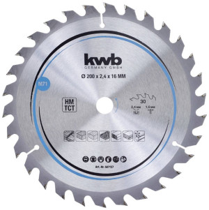 Kwb 587157 Hartmetall Kreissgeblatt 200 x 16mm 1St.