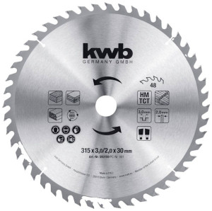 Kwb 593159 Kreissgeblatt 315 x 30mm 1St.