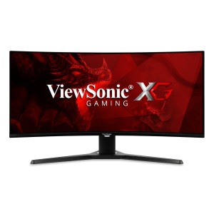 Viewsonic VX3418-2KPC Gaming Monitor EEK G (A - G) 86.4cm (34 Zoll)