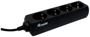 Equip 333281 Steckdosenleiste Schwarz 1St.