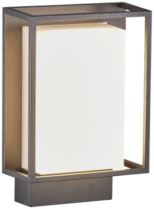 Nordlux Nestor 49041003 LED-Auenwandleuchte LED LED 8W Schwarz