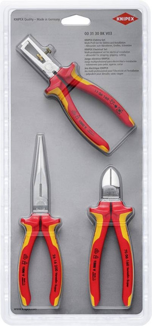 Knipex 00 31 30 BK V03 Zangen-Set