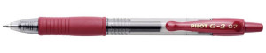 Pilot Geltintenroller G-2 Rot 0.4mm