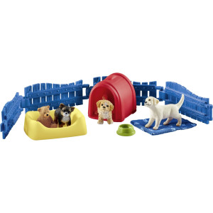schleic Farm World 42480 Welpenstube