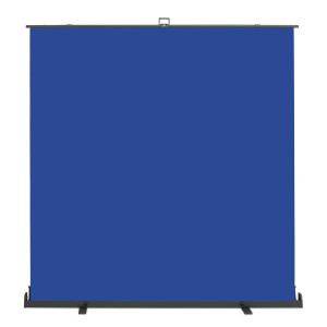walimex pro Roll-up Panel Hintergrund 210x220cm blau