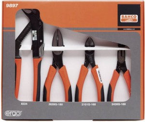 Bahco 9897 Zangen-Set 4teilig