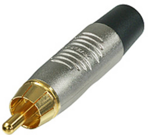 Rean AV RF2C-B-0 Cinch-Steckverbinder Stecker 1St.