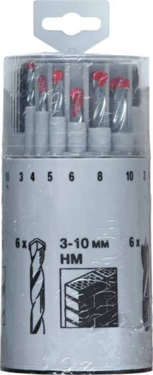 Kwb 429690 HSS Metall-Spiralbohrer-Set 18teilig 3 mm, 4 mm, 5 mm, 6