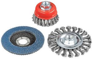 Kwb Drahtbrsten-Set fr Winkelschleifer 597510 3St.