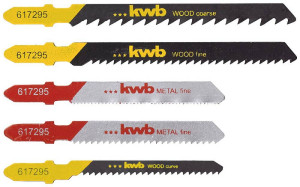 Kwb 617295 Stichsgeblatt-Set fr Holz und Metall 5St.