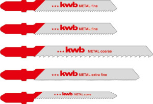 Kwb 617290 Stichsgeblatt-Set fr Metall 5St.