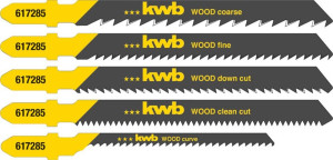 Kwb 617285 Stichsgeblatt-Set fr Holz 5St.