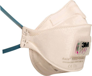 3M Aura 9322+GEN3 Feinstaubmaske mit Ventil FFP2 10St.