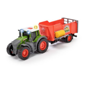 Dickie Toys Fendt Traktor mit Anhnger Fertigmodell Landwirtschafts
