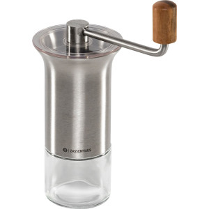 Zassenhaus coffee mill BARISTA stainless steel / glass