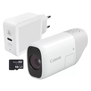 Canon PowerShot ZOOM Digitalkamera 12.1 Megapixel Wei