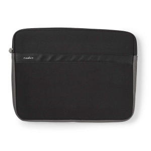 Nedis Notebook-Hlle 15-16" Neopren Schwarz/Anthrazit
