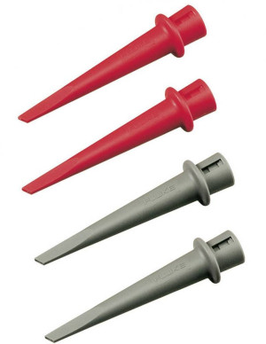 Fluke HC200 Prfspitzen-Set Steckverbinder Rot, Grau