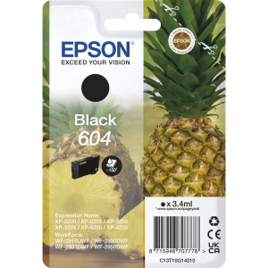 Epson Tintenpatrone 604 Schwarz - Passend fr Expression Home XP-