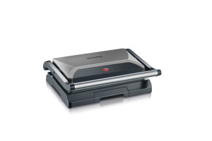Severin 2394 Elektro Kontaktgrill Grau (metallic)