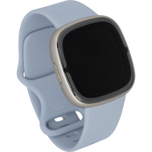 Fitbit Sense 2 Nebelblau / Aluminium in Softgold