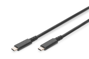 Assmann Digitus USB 4.0 Typ-C Anschlusskabel 0,8m