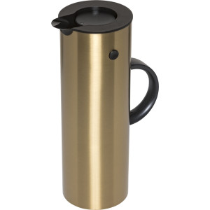 Stelton EM 77 Isolierkanne 1l brushed brass