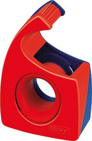 tesa Easy Cut Hand Abroller - bis 10m x 19mm - rot-blau