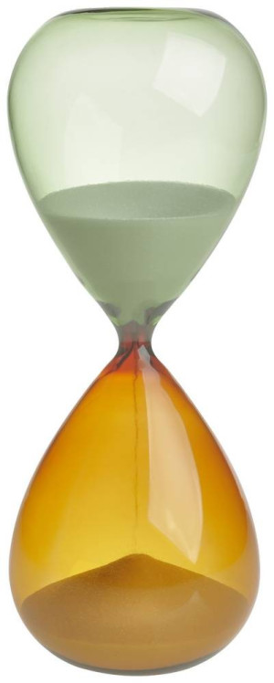 TFA Dostmann Sanduhr Orange, Grn analog