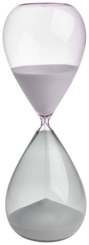 TFA Dostmann Sanduhr Grau, Rosa analog