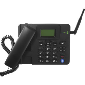 Doro 4100H GSM Tisch Telefon schwarz ohne Simlock, ohne Branding