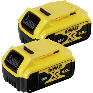 DEWALT DCB184P2-XJ Werkzeug-Akku 18V 5Ah Li-Ion