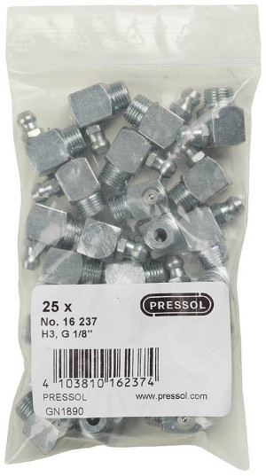 Pressol Kegelschmiernippel H3-9, G 1/8''-VZ-VK 25St.