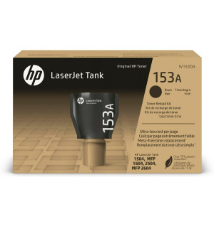 HP Kit de recharge de toner 153A authentique LaserJet Tank, noir - HP