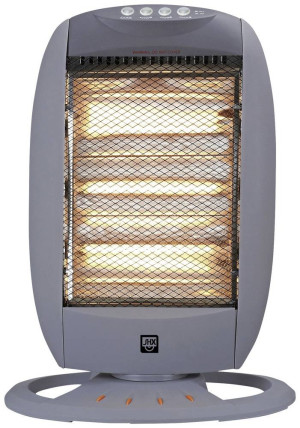 SHX SHX24HS1200 Halogenheizer 30 Silber, Schwarz