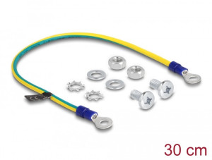 Delock Erdungskit fr Netzwerkschrank 30 cm