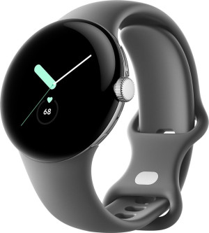 Google Pixel Watch LTE polished silver/charcoal
