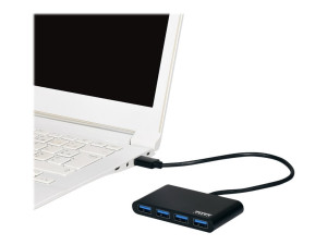 Port Designs 900121 hub & concentrateur USB 3.2 Gen 1 (3.1 Gen 1)