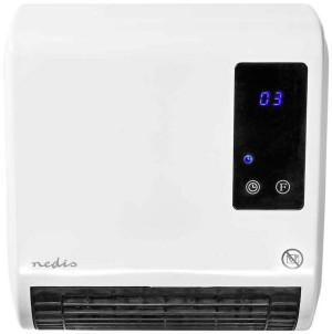 Nedis HTBA20WT Keramik-Heizlfter HTBA20WT 20 Wei, Grau