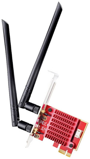 Cudy AX5400 Tri-Band Wi-Fi 6 WLAN- / Bluetoot-Adapter PCIe
