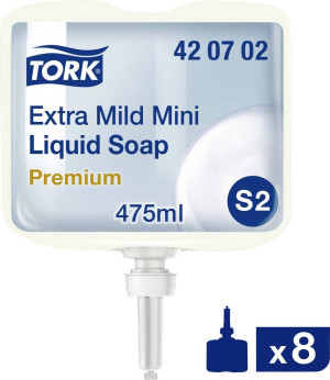TORK Extra Mild Mini 420702 Flssigseife 475ml 8St.