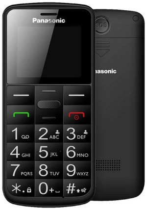 Panasonic KX-TU110 Senioren-Handy SOS-Funktion Schwarz