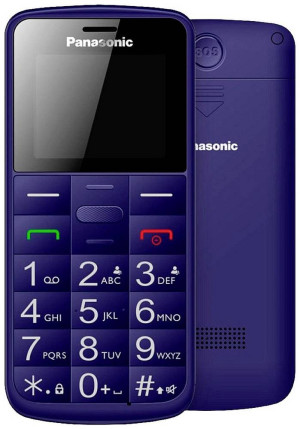 Panasonic KX-TU110 Senioren-Handy SOS-Funktion Blau