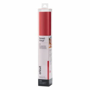 Cricut Smart Vinyl Permanent Folie Rot (glnzend)