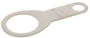 Wiska 50065635 OSET 20 Erdungslasche M20 Messing (vernickelt)