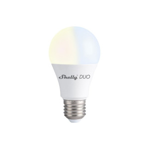 Shelly DUO, WLAN Lampe mit E27 Sockel warmwei/kaltwei